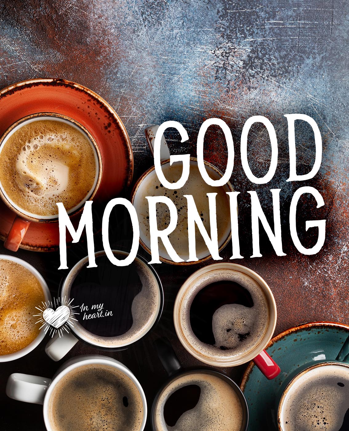 Good morning image with coffee Good morning image with coffee