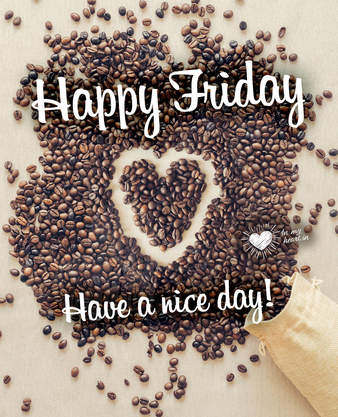 Happy Friday Image. Have a nice day! (romantic coffee composition) Happy Friday Image. Have a nice day! (romantic coffee composition)