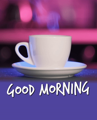 Good morning GIF and Video with hot coffee Good morning GIF and Video with hot coffee