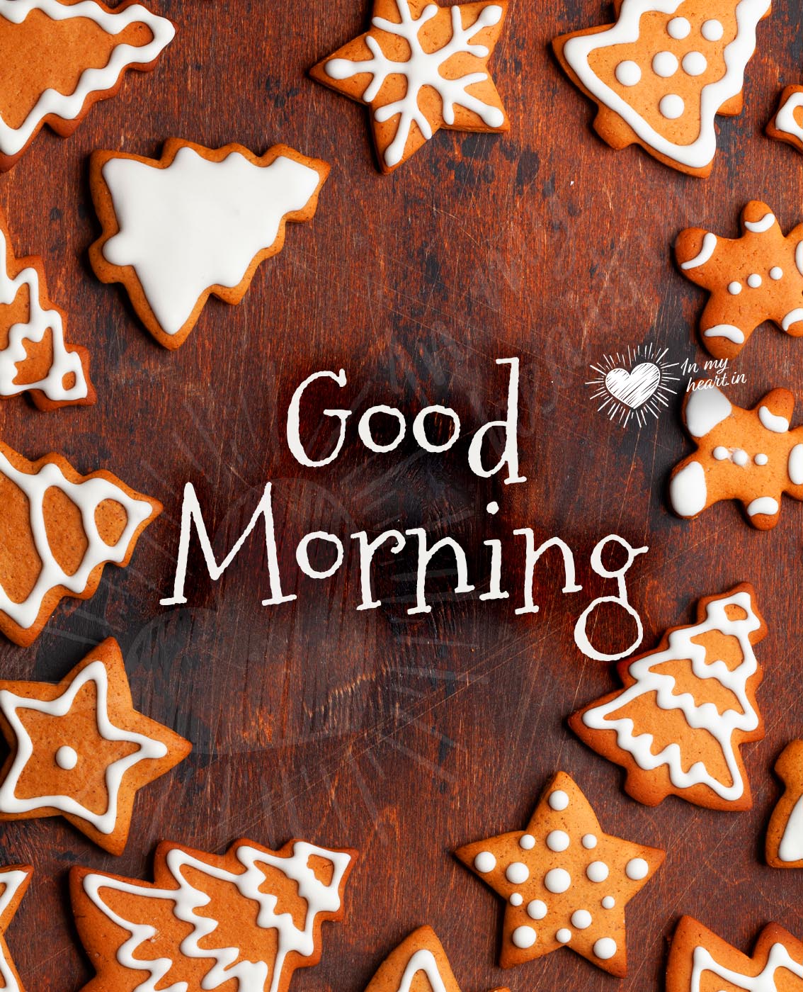 Fresh good morning image with cookies Fresh good morning image with cookies