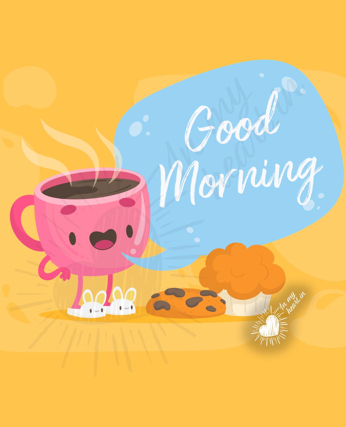 Good morning with a cup of coffe and breakfast Good morning with a cup of coffe and breakfast