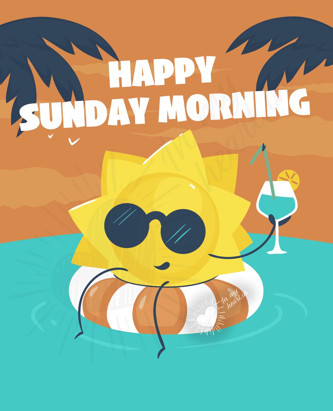 Happy sunday summer and sea Happy sunday summer and sea